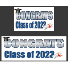 Graduation Banner - Congrats Class Year Graduation Banner - Congrats Class Year