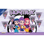 Huntrix k-pop - Team Banner Design Huntrix k-pop - Team Banner Design