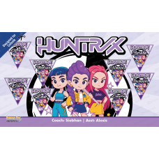 Huntrix k-pop - Team Banner Design 
